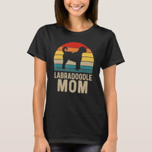 Doodle Goldendoodle Retro Labradoodle Mom Dog T-Shirt