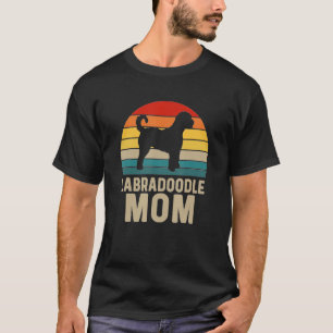 Doodle Goldendoodle Retro Labradoodle Mom Dog T-Shirt