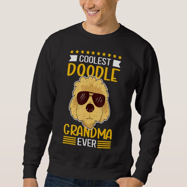 Doodle Grandma Dog Owner Goldendoodle Doodle_1 Sweatshirt (Front)
