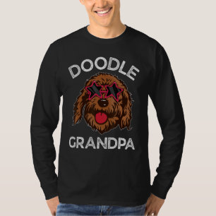 Doodle Grandpa Labradoodle Dog Father s Day T-Shirt