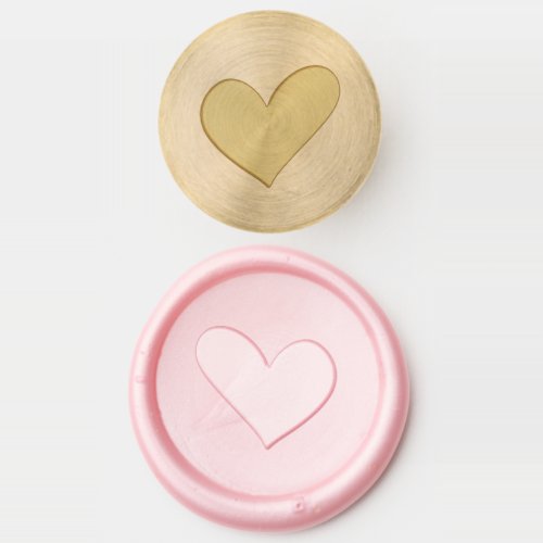 Doodle Heart Wax Seal Stamp