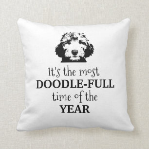 Doodle Holiday Pillow