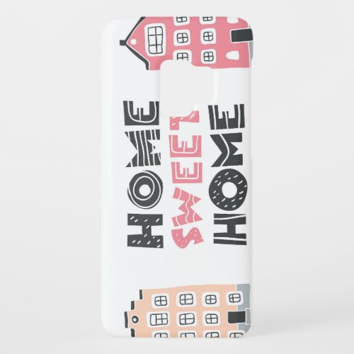 Doodle houses stylized city collection Case_Mate samsung galaxy s9 case