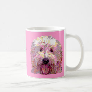 Doodle in Dazzling Pink Colors Coffee Mug