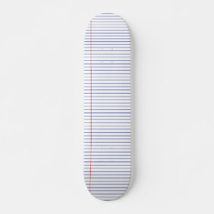 Doodle It Your Self Paper Skateboard