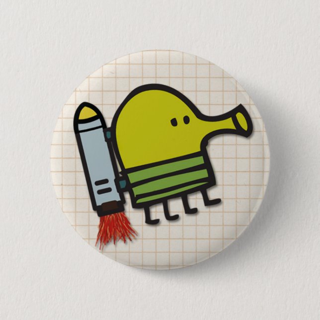 Doodle Jump button (Front)