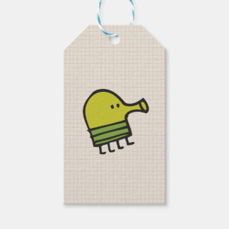 Doodle Jump Gift Tag