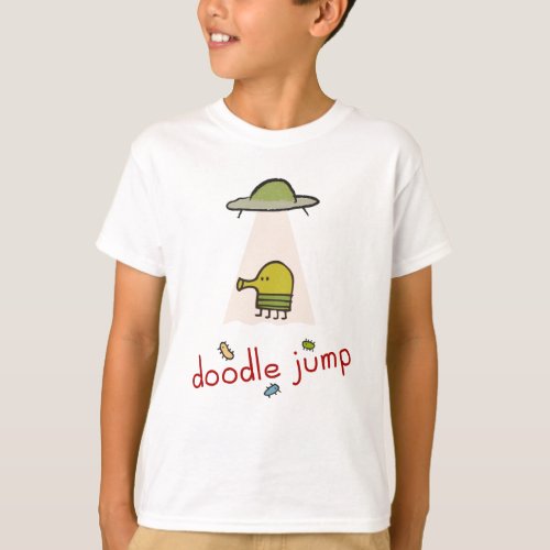 Doodle Jump UFO T_Shirt