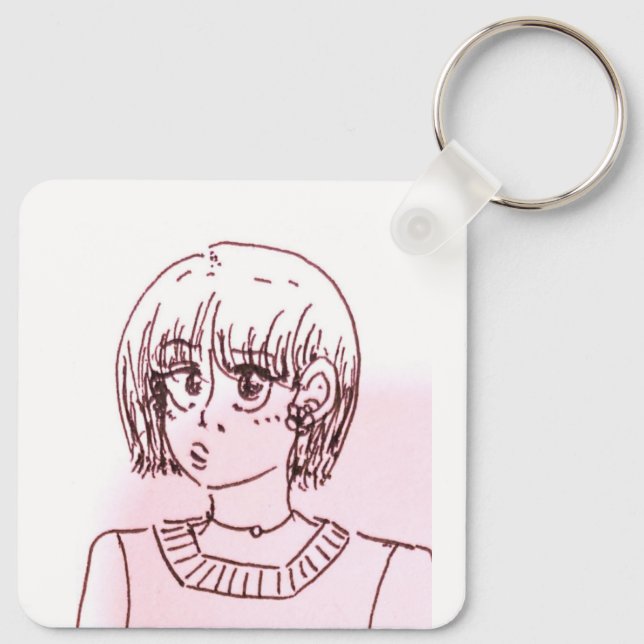 Doodle Keychain (Back)