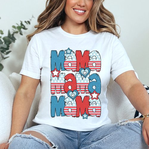 Doodle Mama 4th Of July T_Shirt