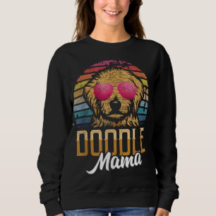 Doodle Mama Gift Goldendoodle Mom Goldendoodle Gif Sweatshirt
