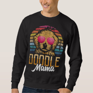 Doodle Mama Gift Goldendoodle Mom Goldendoodle Gif Sweatshirt