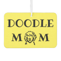 Doodle Mom Car Air Freshener