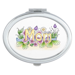 Doodle Mom Makeup Mirror