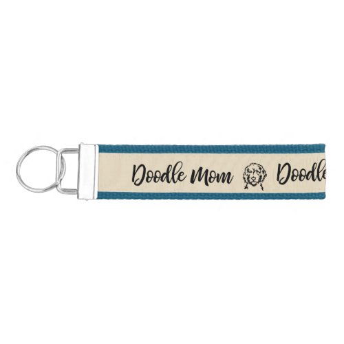 Doodle Mom Wrist Keychain