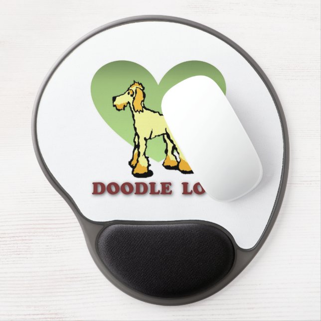 Doodle Mouse Pad "Doodle Love" (Left Side)