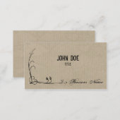 Doodle on Cardboard Business Card (Front/Back)