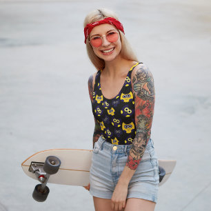 Doodle Owls Tank Top