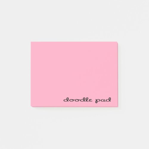 Doodle Pad Pink Post_it Notes