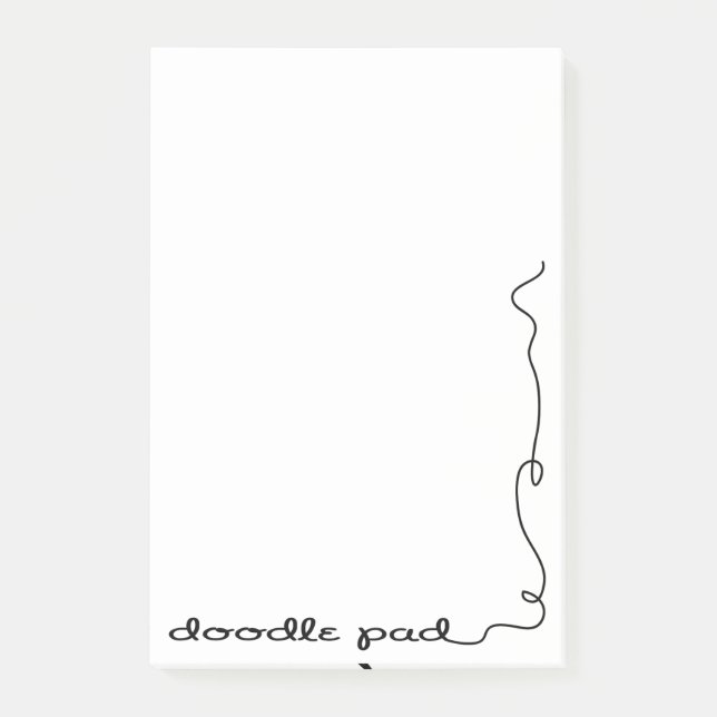 Doodle Pad Post-it Notes (Front)