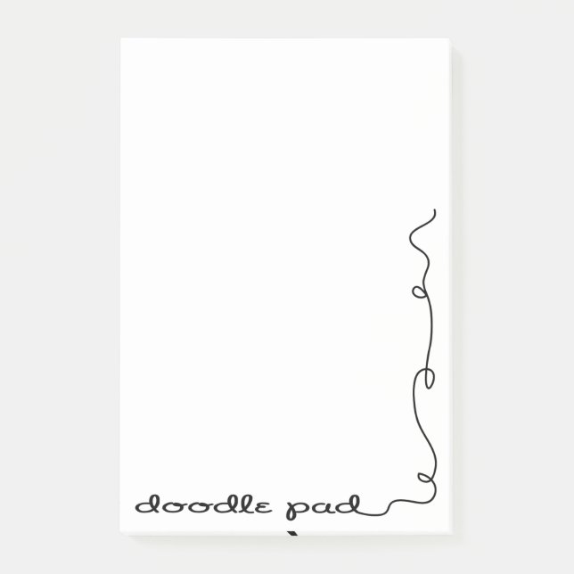 Doodle Pad Post-it Notes (Front)