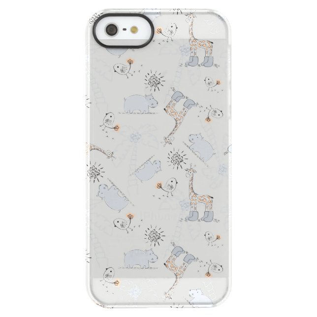 doodle pattern 2 uncommon iPhone case (Back)