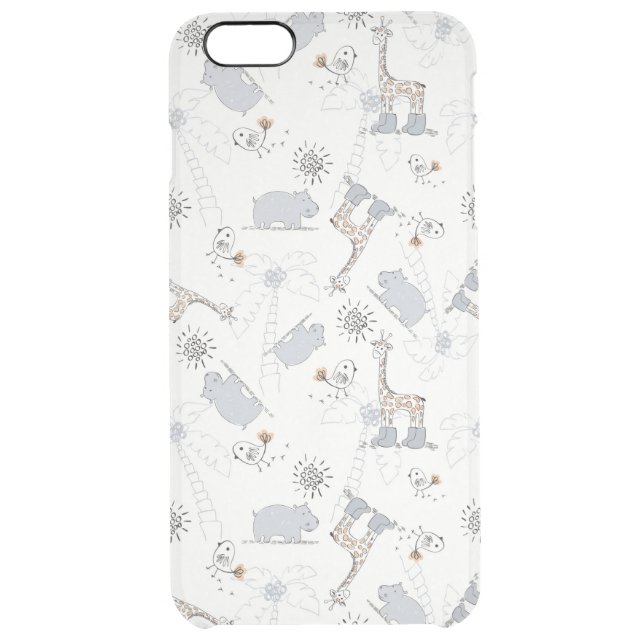 doodle pattern 2 uncommon iPhone case (Back)