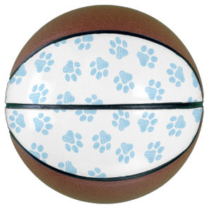 Doodle Paws, Dog Paws, Baby Blue Paws Basketball