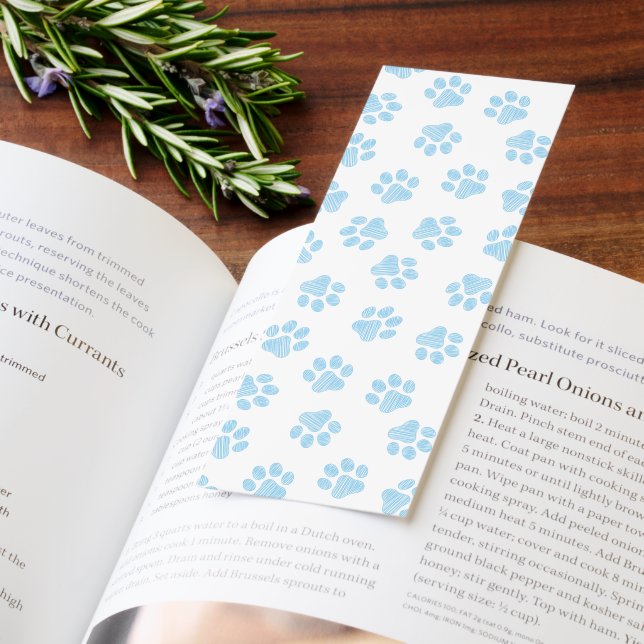 Doodle Paws, Dog Paws, Baby Blue Paws Bookmarks (Book)