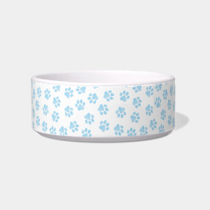 Doodle Paws, Dog Paws, Baby Blue Paws Bowl