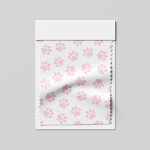 Doodle Paws, Dog Paws, Baby Pink Paws Fabric