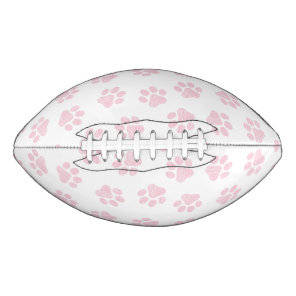 Doodle Paws, Dog Paws, Baby Pink Paws Football