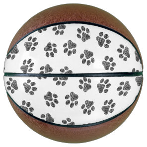Doodle Paws, Dog Paws, Black Paws Basketball