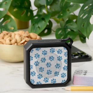 Doodle Paws, Dog Paws, Blue Paws Bluetooth Speaker