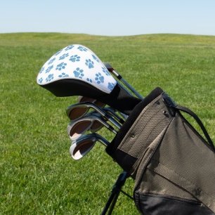 Doodle Paws, Dog Paws, Blue Paws Golf Head Cover