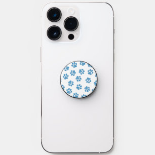 Doodle Paws, Dog Paws, Blue Paws PopSocket