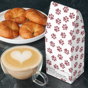 Doodle Paws, Dog Paws, Burgundy Paws Roasted Coffee