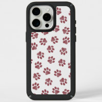 Doodle Paws, Dog Paws, Burgundy Paws