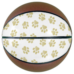 Doodle Paws, Dog Paws, Gold Paws Basketball