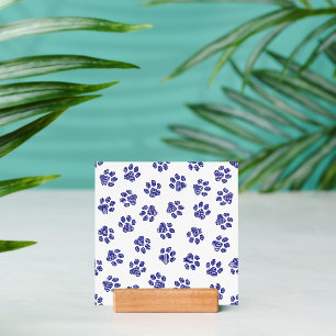Doodle Paws, Dog Paws, Navy Blue Paws Holder