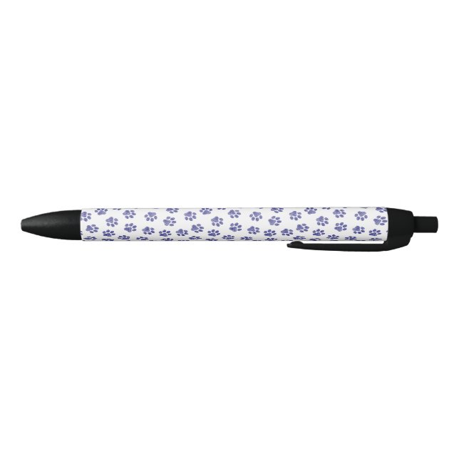 Doodle Paws, Dog Paws, Navy Blue Paws Pen (Bottom)