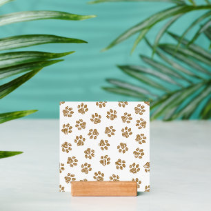 Doodle Paws, Dog Paws, Orange Gold Paws Holder
