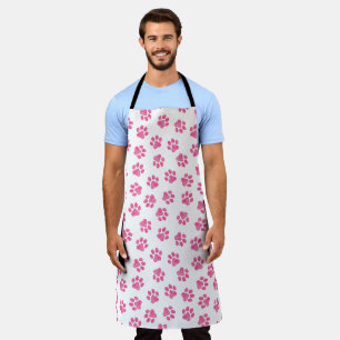 Doodle Paws, Dog Paws, Pink Paws Apron