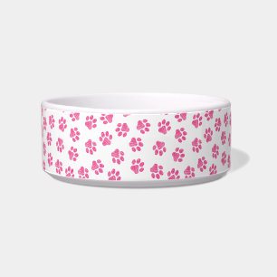 Doodle Paws, Dog Paws, Pink Paws Bowl