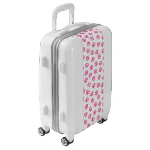 Doodle Paws, Dog Paws, Pink Paws Luggage