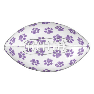 Doodle Paws, Dog Paws, Purple Paws Football