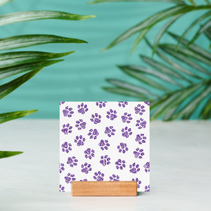 Doodle Paws, Dog Paws, Purple Paws Holder