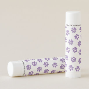 Doodle Paws, Dog Paws, Purple Paws Lip Balm