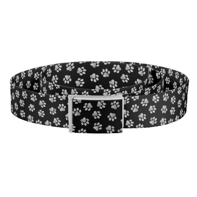 Doodle Paws, Dog Paws, White Paws Belt (Coil)