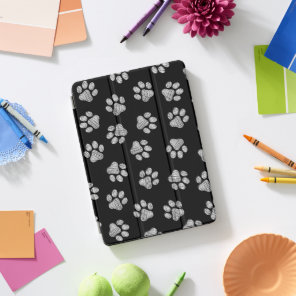 Doodle Paws, Dog Paws, White Paws iPad Pro Cover